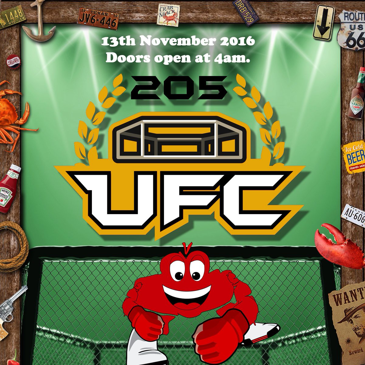 CLAWBBQ's tweet photo. UFC 205, check out our event page on FB for more info #CLAWBBQ #Winningteam #CLAWGASM #PutSomeSouthInYourMouth
https://t.co/GCsk04P3sP https://t.co/qwP89ww9iZ