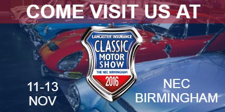 We're gearing up for the UK's Biggest and Best Classic Motor Show <a href="/ClassicMotorNEC/">Classic Motor Show</a> this weekend. Find us in Hall 3, TV130.