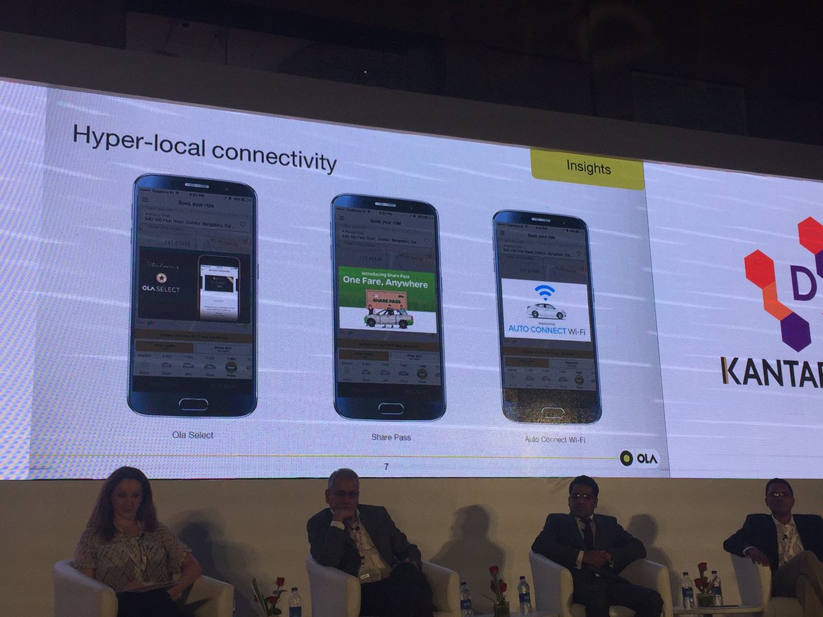 ericsalama's tweet photo. And more innovation suited to local needs from @Olacabs #tnsd3 https://t.co/a2rGjFIkdE