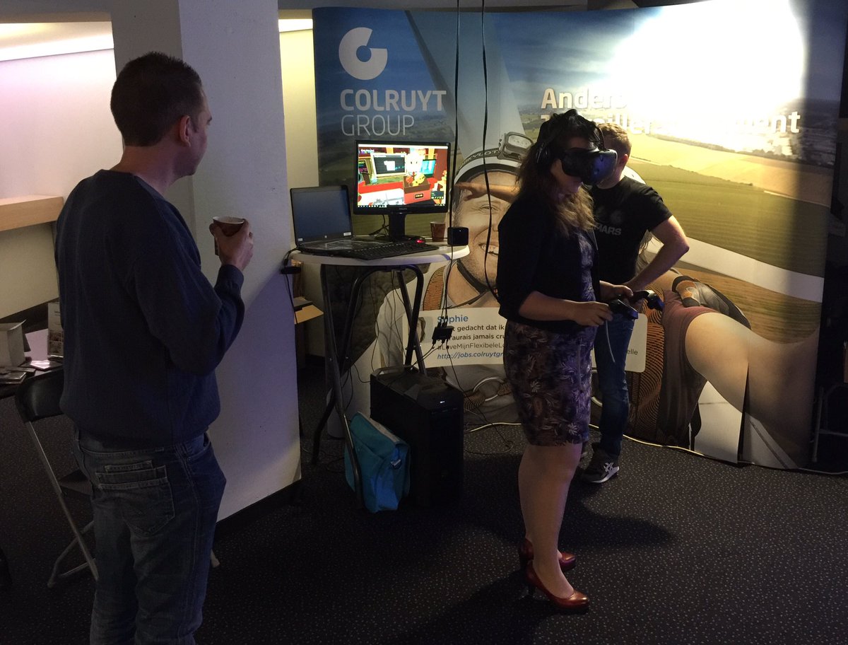 VanEyndeSteven's tweet image. Op een dag vind je de job van je leven... #colruytgroupie #Devoxx2016