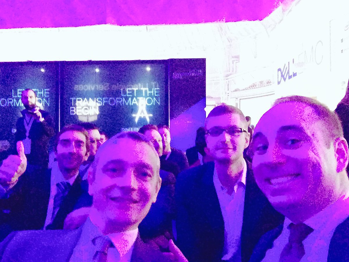 v_apples's tweet photo. DellEMC presale are ready to meet customers &amp; partners at #DellEMCForum! Let the transformation begin @FabioChiodini @lucaspabis @DavidAmbro https://t.co/IeBpeh1U6u