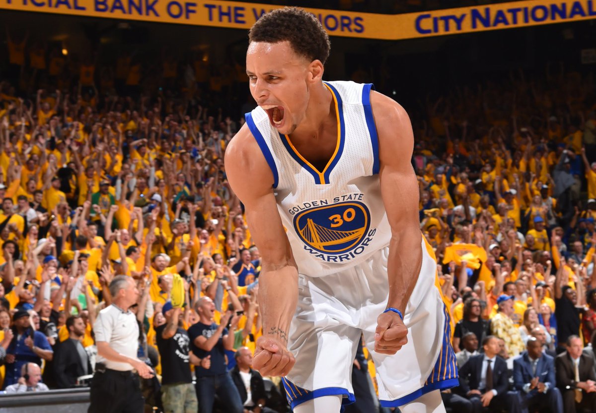 LaLigaenDirecto's tweet photo. Stephen Curry lo ha vuelto a hacer. ¡¡¡VAYA BESTIA!!! Récord de 13 triples anotados en un mismo partido https://t.co/mPUytstzkB