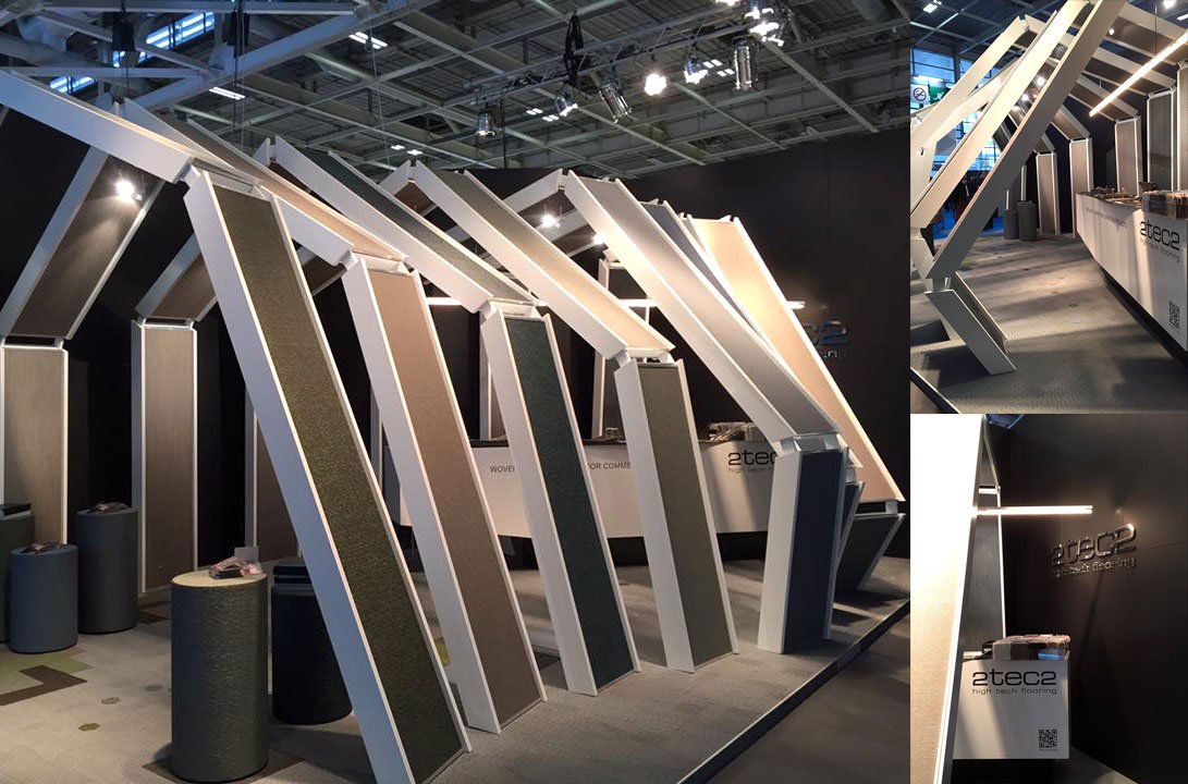 2tec2flooring's tweet photo. Exiting new colours for contract flooring @Equiphotelparis Hall 4 BOOTH G3! #hotellerie #restauration #architecture #spa #innovation https://t.co/O1fnuJ4JW0