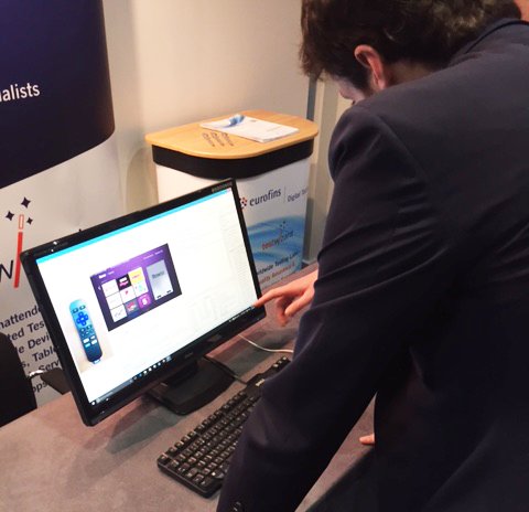 EurofinsDigital's tweet image. We&apos;re already getting a keen interest in #TestWizard at the #OTT World Summit in London! Come and see us today for a demo!