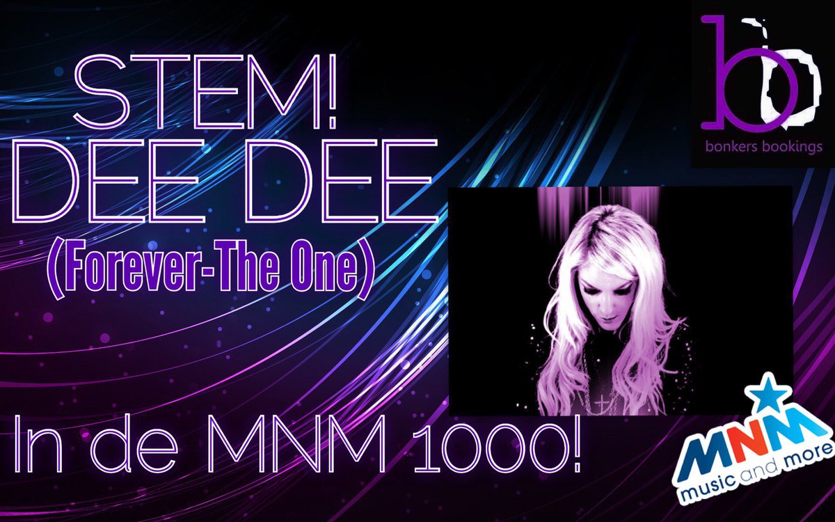 ❤️ Voor wie wilt stemmen!❤️
#DeeDee
#Forever
#TheOne
#Mnm1000
playground.mnm.be/mnm1000/
#BelgianDance <a href="/MNMbe/">MNM</a>