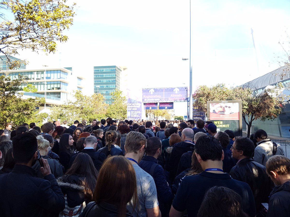 #WebSummit - when digital processes meet real life