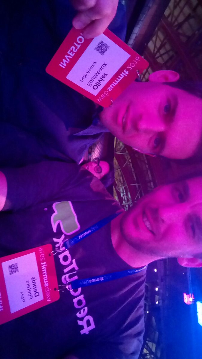 glad to be here! #WebSummit