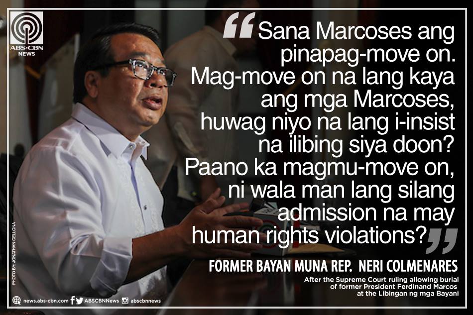 ABSCBNNews's tweet image. Anti-Marcos forces to press Duterte to change mind on LNMB burial bit.ly/2fj6Z43 #MarcosBurial