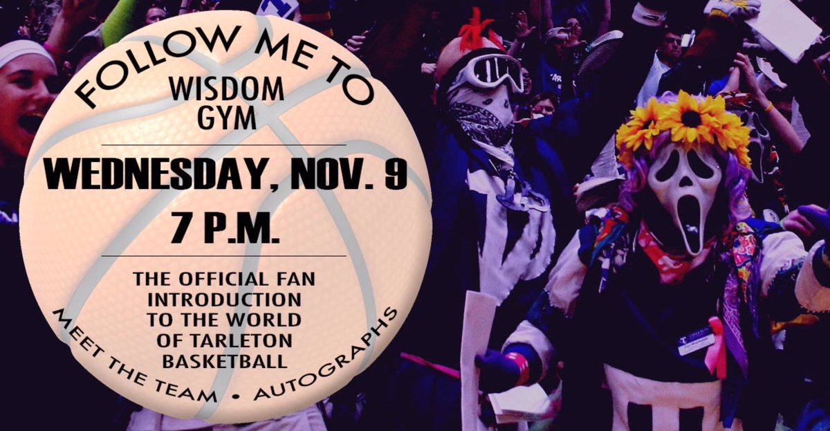 TSUEngagement's tweet photo. TOMORROW at 7 PM, @TarletonSports will be hosting MEET THE TEAM!! Don't miss out on this event! #BleedPurple @TarletonStuLife @TARLETON_MBK https://t.co/EoLddFFHtr