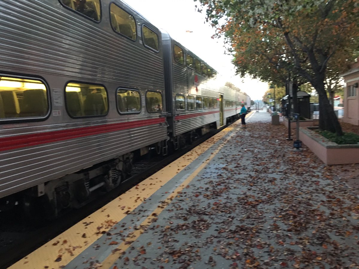 PeterLeroeMunoz's tweet image. Election Day! @YesMeasureB will help avoid train delays like the one right now in Gilroy!