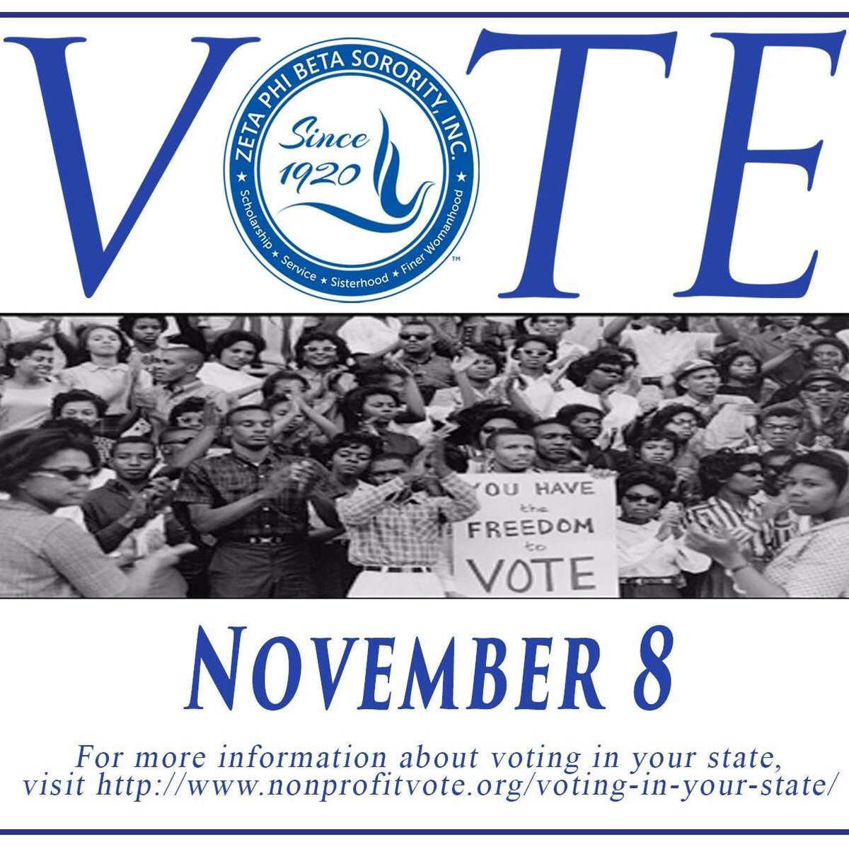 StacieNCGrant's tweet photo. Don't take our Democracy for granted! Voting is both a right &amp; privilege. #YourVoteMatters #Commit2Vote https://t.co/l2ilLYkU73