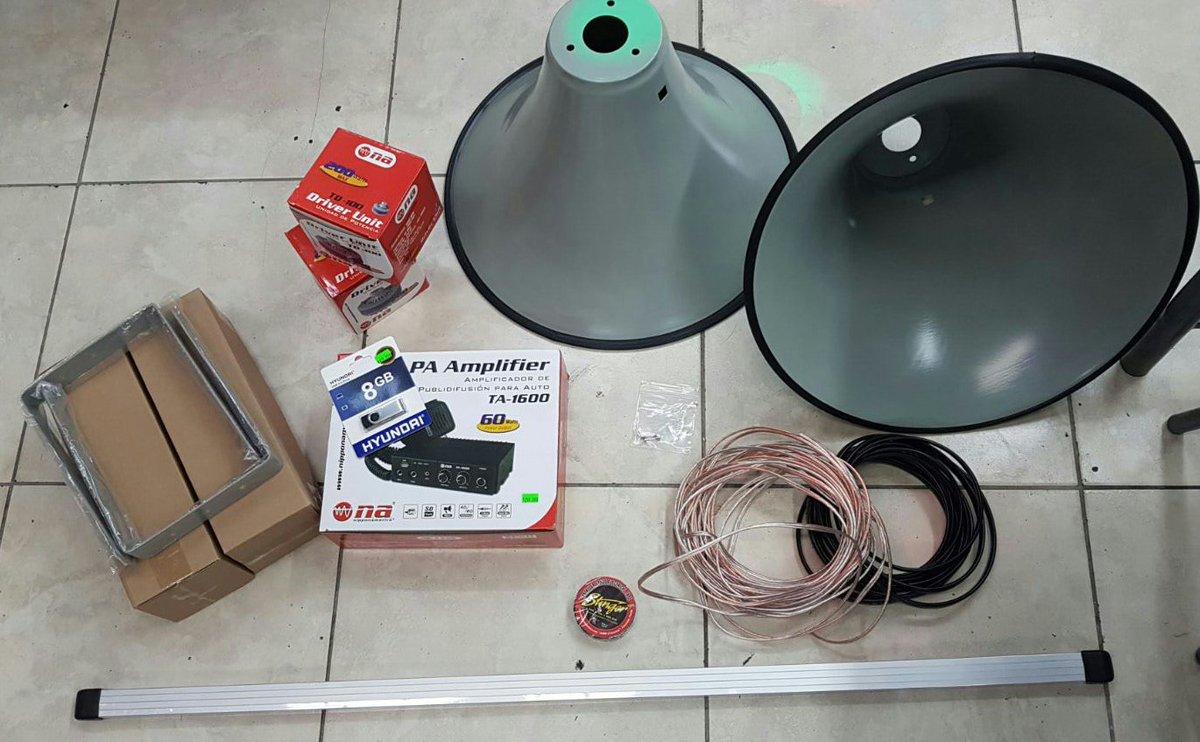 StevesEtronics's tweet photo. #MobilePAkit ($2895) on the way to a Local Government Election campaign. This is a complete kit with everything needed. #AvailaleAtSteves https://t.co/WzamNx8ChH