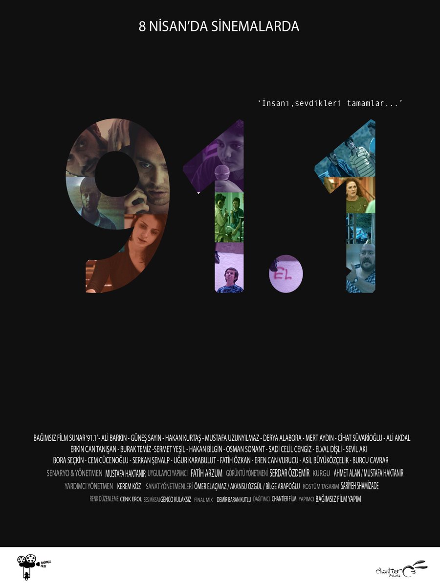 Boğaziçi'nden sonra bu defa KOÇ ÜNİVERSİTESİ'ndeyiz.
15 Kasım'da 91.1 film gösterimi ve sonrasında ekibin katılımıyla söyleşi yapılacaktır.