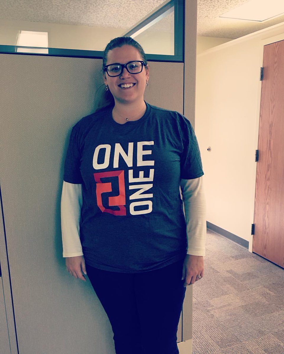 LancasterRec's tweet photo. We're in our @One2OneInc t-shirts around here for the #one2onegives challenge to support #LancasterRec! When you're here, take a pic with us https://t.co/fiSQurmOFN