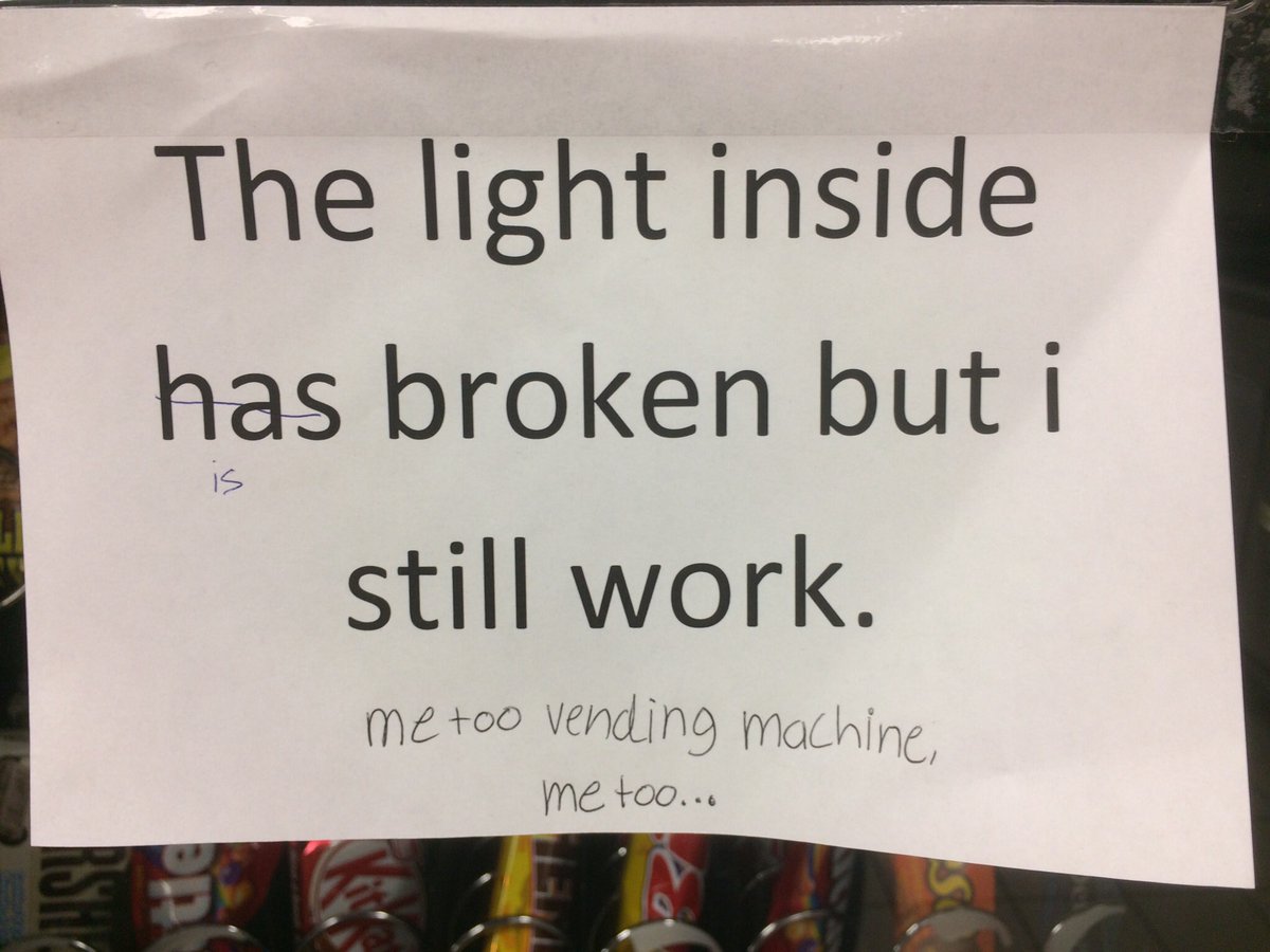 CalgarySweets's tweet photo. The vending machine at work #TuesdayFeelsLikeAMonday https://t.co/xvlCIoqzC5