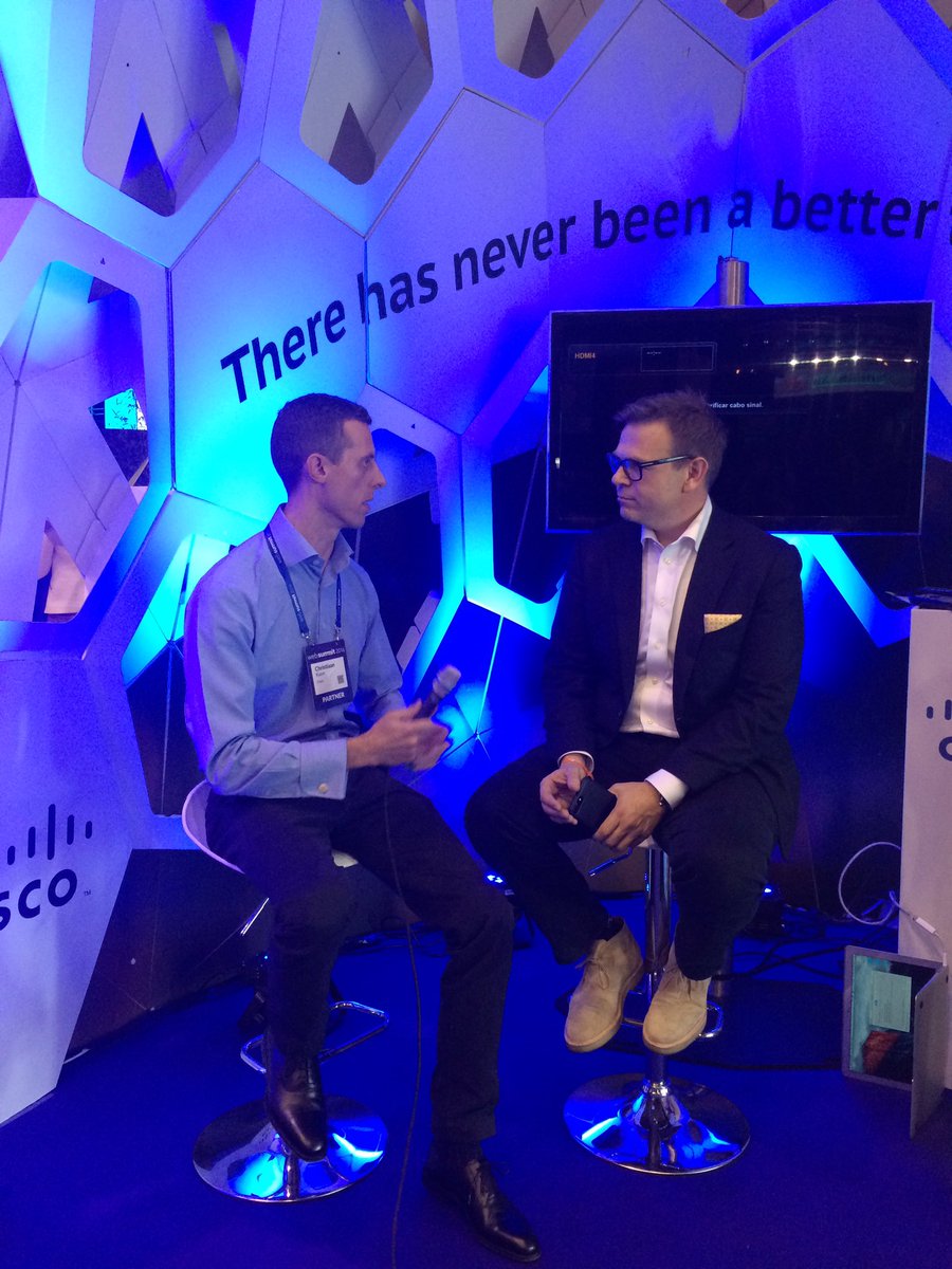 UlrikeFrenzel's tweet photo. @ChristiaanKuun interviewing @rowantrollope @WebSummit about impact of #IOT on the job market https://t.co/yf2YpSbeuP