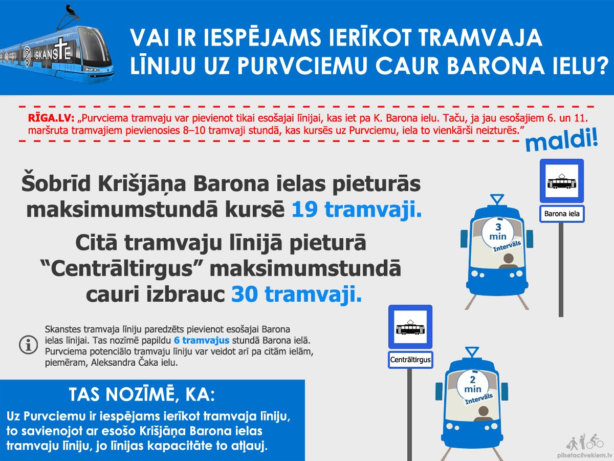 Pirms nedēļas <a href="/RigasDome/">Rīga</a> savā portālā izplatīja maldinošu informāciju un pat melus par Skanstes tramvaju. Kā interesēs strādā Rīgas dome?