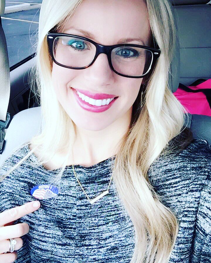tjdanielsen's tweet photo. Making my history teacher hubby proud this morning @VCHornetSoccer #vote #2016election #iwantapicofyouroutfit https://t.co/8ZJwDQ5laG