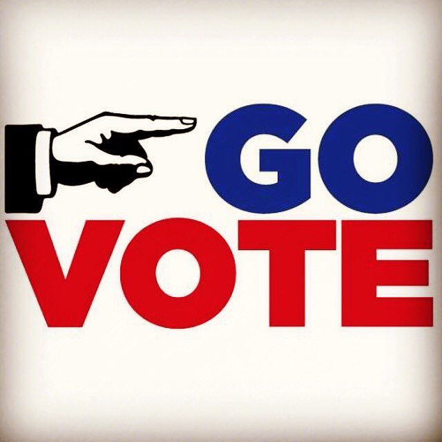 No matter which party you are for, get out &amp;vote today! Let's stop the hatred/divide of this election &amp;start rebuilding our community. 🇺🇸❤️💙