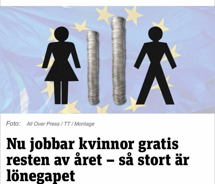 HelenaPersson0's tweet photo. Så stort är lönegapet https://t.co/BhwQz3KRvj