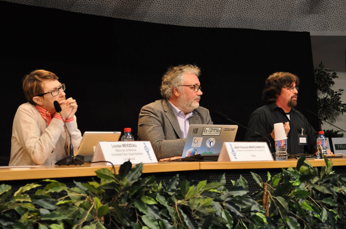 Table ronde "Pour une anthropologie du numérique" : Louise Merzeau, Pascal Plantard, animation Jacques-François Marchandise #eeduc16