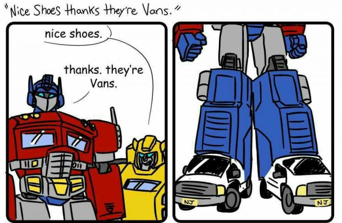 transformers vans shoes