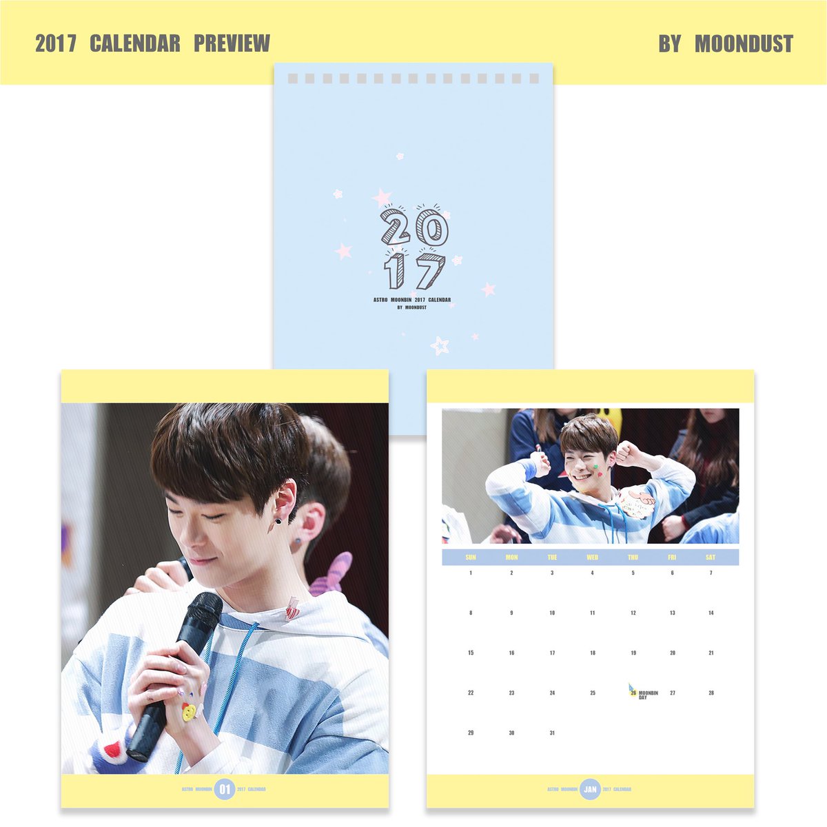 MDMB98's tweet photo. RT) 🌟MOONDUST 2017 Season Greeting Event🌟
2017년 빈이 달력 만들고 있습니다~ 알티해주신분 한분께 달력을 선물로 보내드릴께요💙
아로하 여러분 많은 참여부탁드려요!
#아스트로 #문빈 #MOONBIN #고백 #ㅁㄷㅁㅂ https://t.co/fhAp2INjwj