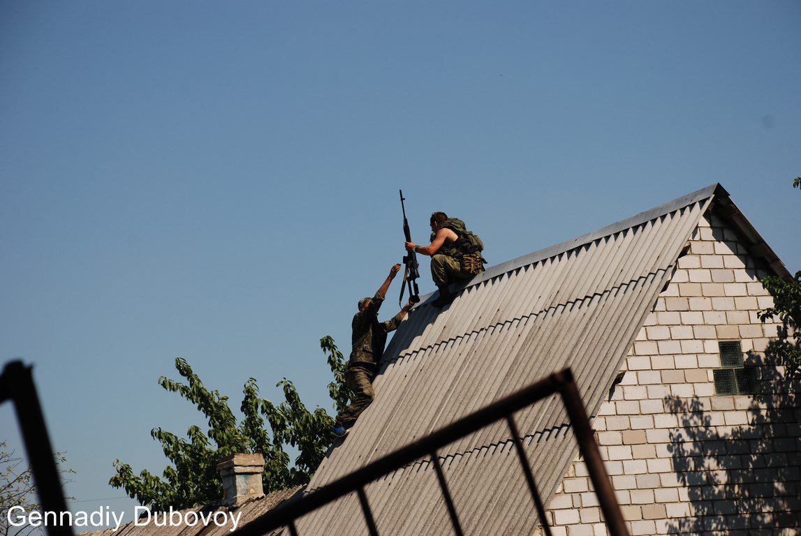 photo: Gennadiy Dubovoy. Snipers Battalion Sparta. Ilovaysk 2014