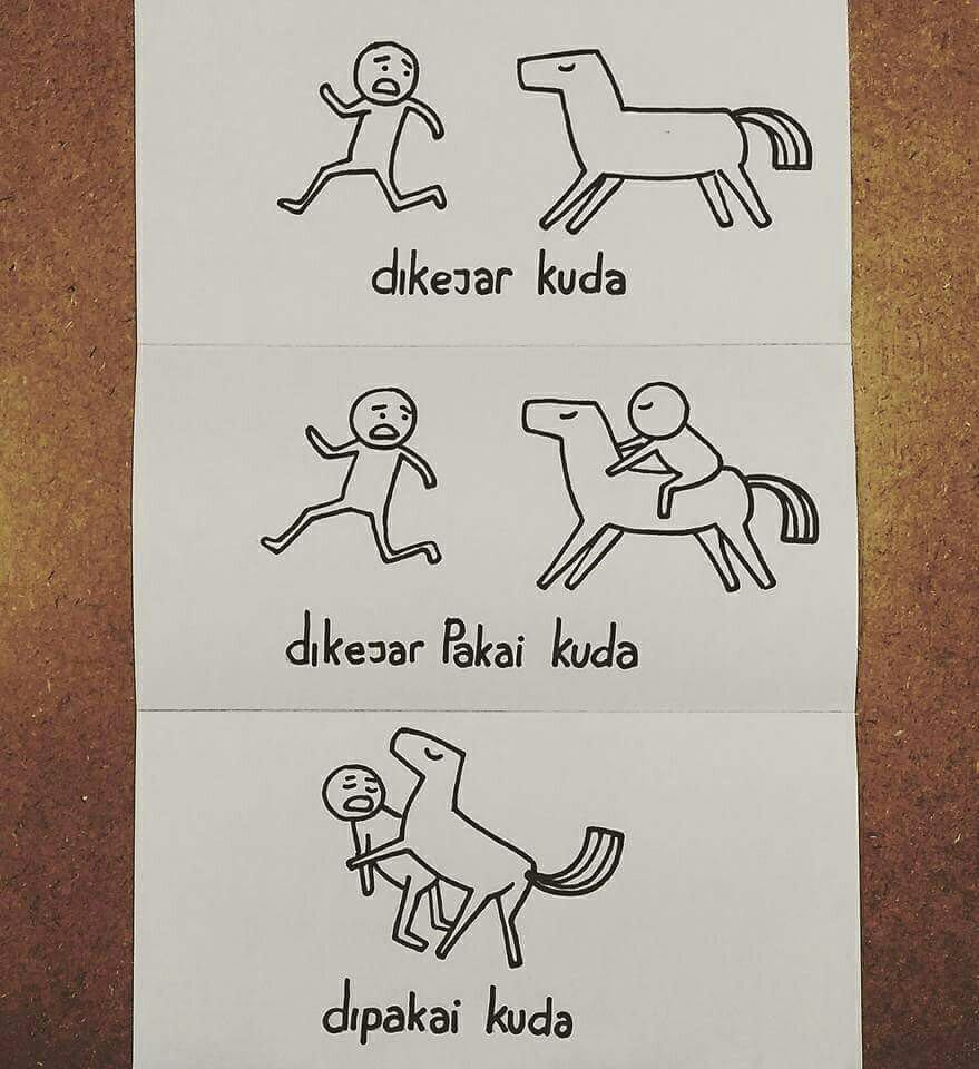 doubsteb's tweet image. Makna kata pakai #TanpaPakaiJadiFatal #JanganMauDiBohonginPakai