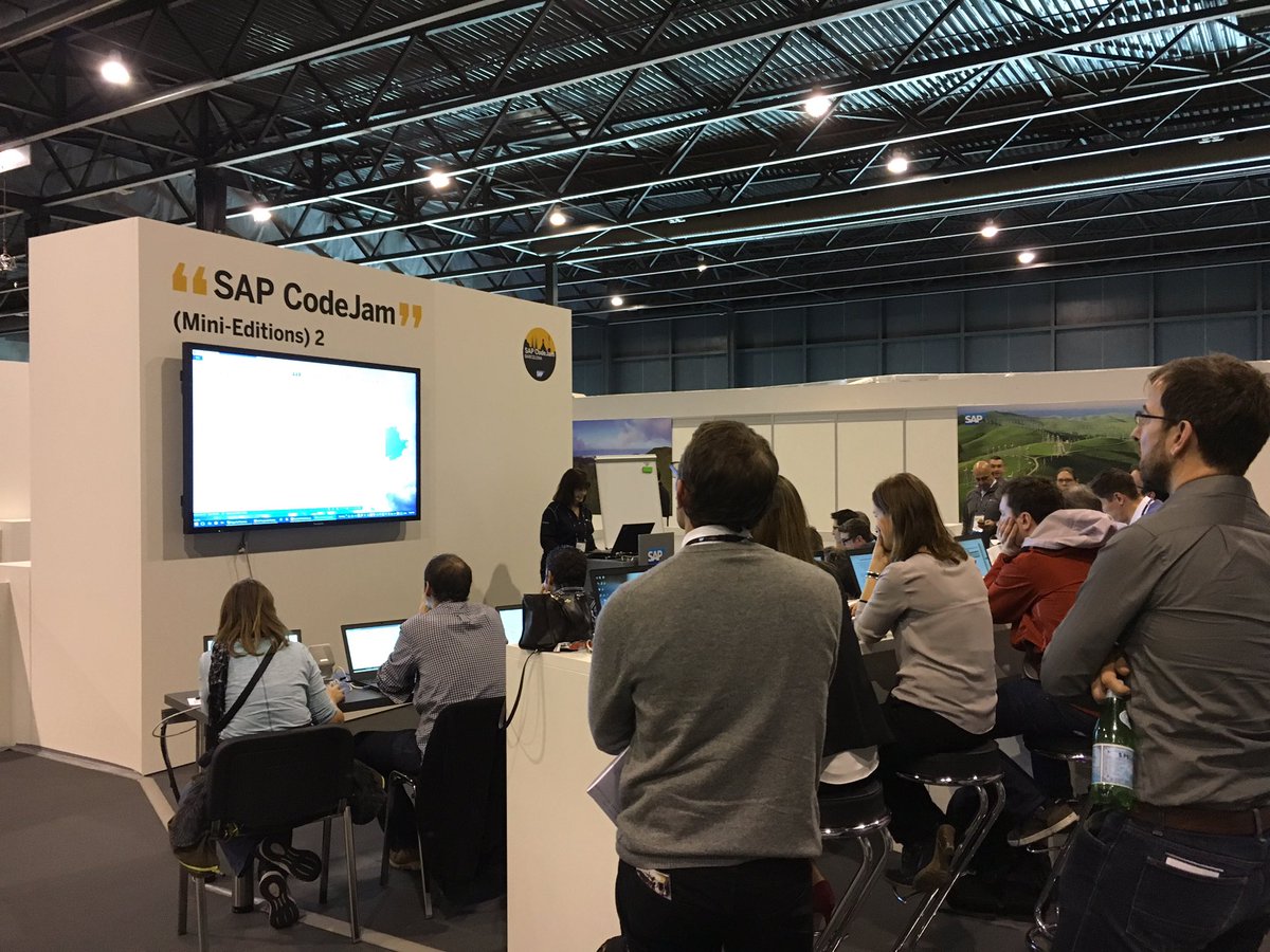 SAP Code Jam Session@SAPTechEd in Barcelona - und plötzlich  wird alles einfach...