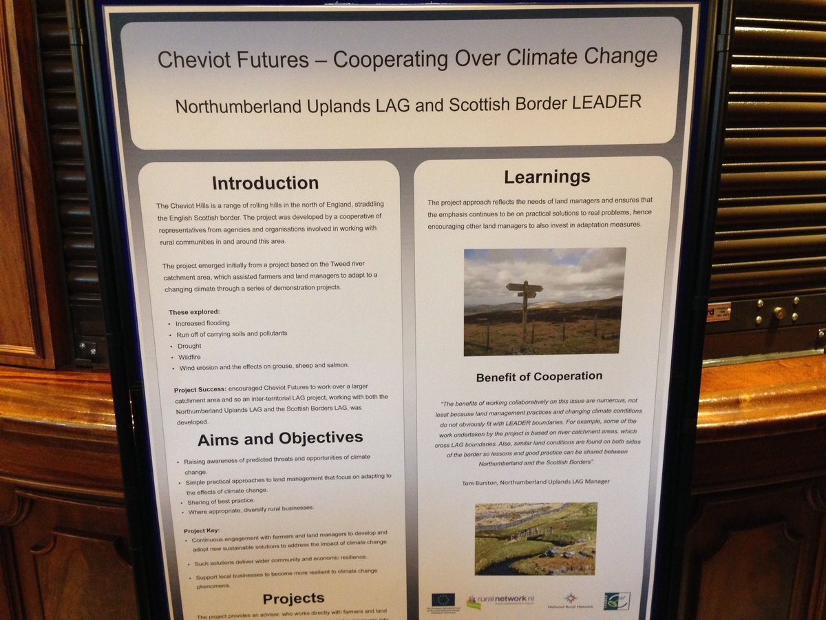 Inspiring examples of cooperation from last LEADER programme, two featuring Scottish areas #LEADERTNC