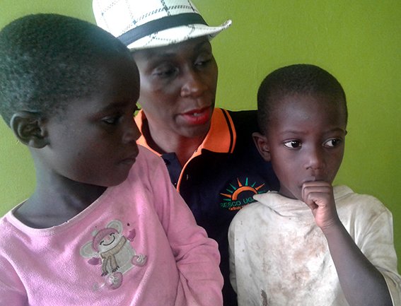 SescoUganda's tweet photo. It was a weekend of interaction with children @KalekeKasome children center #Mpigi #GirlPowerSaturday #endpoverty https://t.co/2BY2UVS7oK
