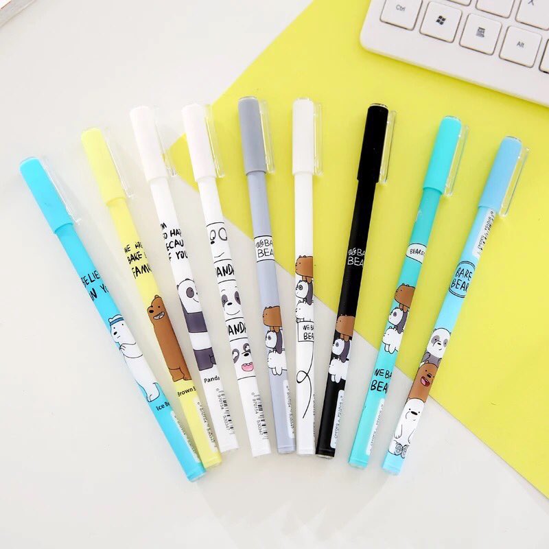 deystorex's tweet photo. rt สุ่มแจก ปากกา we bare bears 
2คน (คนละ2ด้าม) เลือกลายได้ 
ปิดรี 20/11 #xdeystore https://t.co/jeGELIhqa4