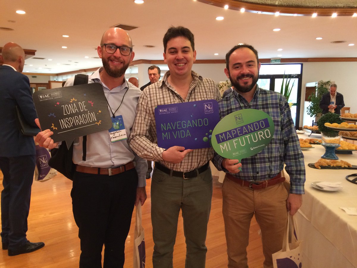 #NúcleoIAE #MapearFuturo #IAEBS Una mañana, para reflexionar sobre sus miedos, desafíos y propósitos. En vivo en bit.ly/2emkAG9