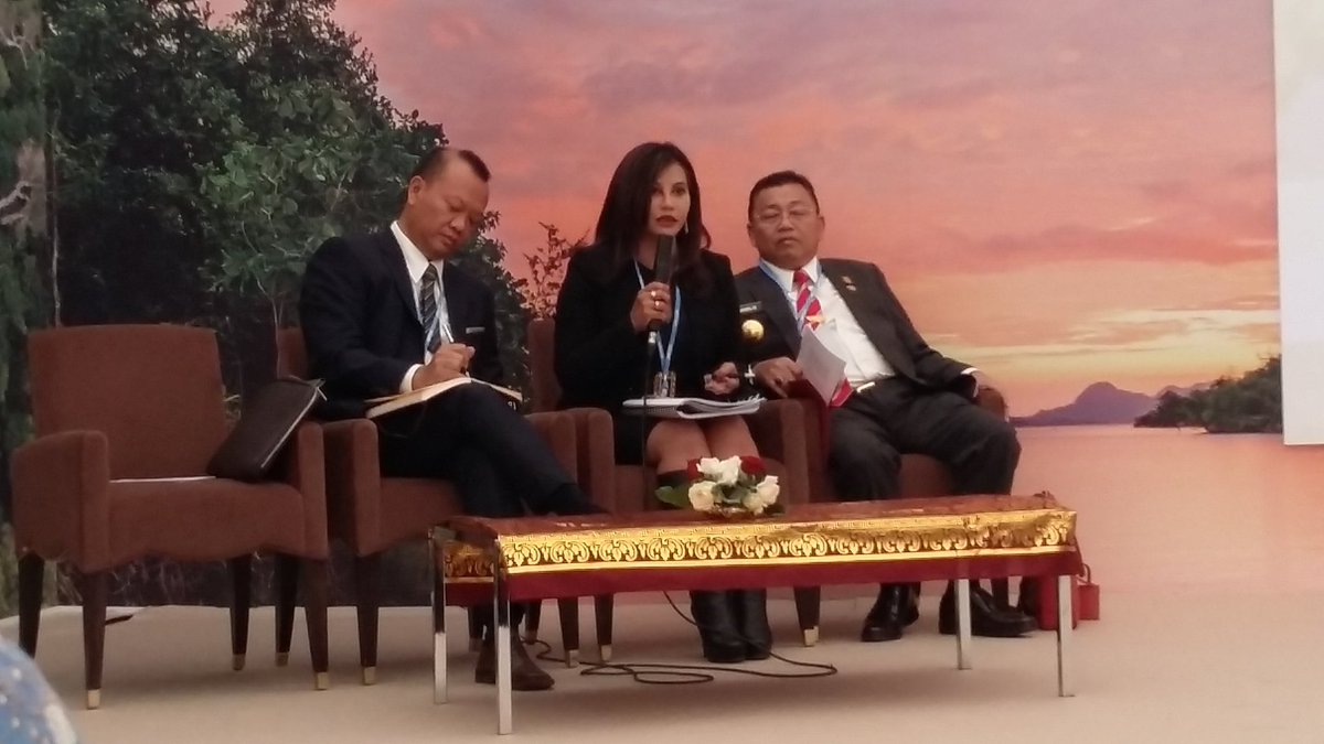dollypriatna's tweet photo. Discussion on financial investment in sustainable landscape mngnt @COP22 co-hosted by #APRRP & @belantara with @AidaGreenbury @agussari https://t.co/5hpMphNzpa