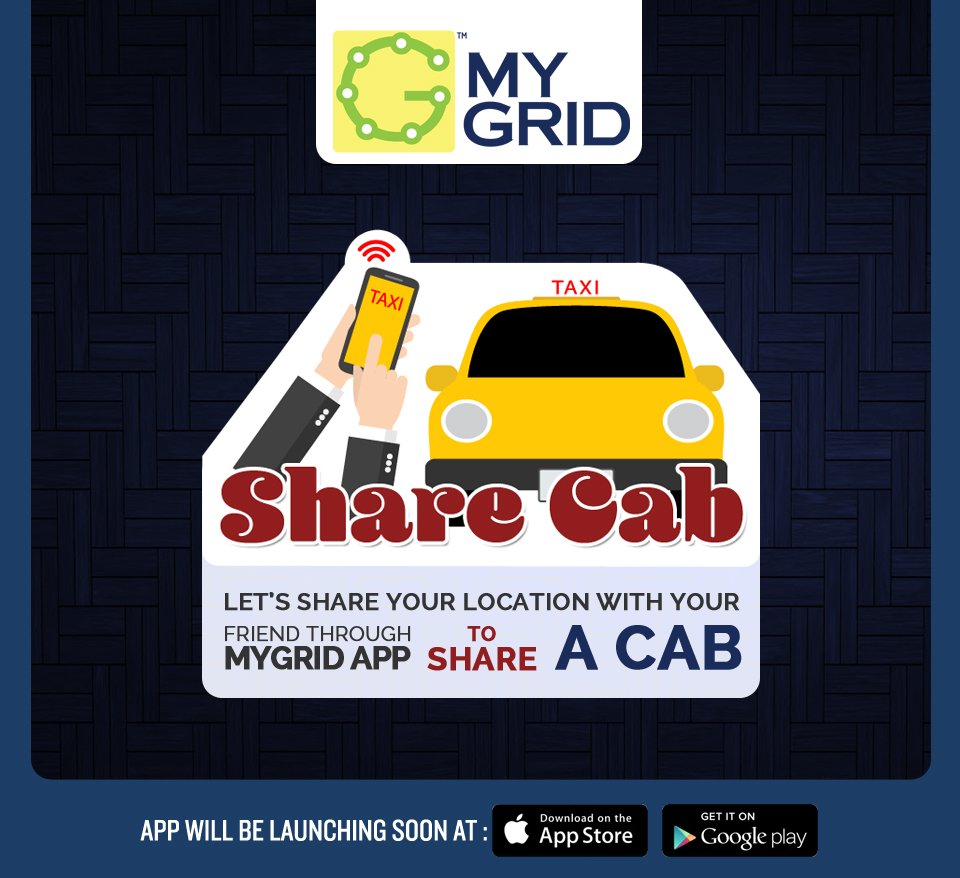 MyGridSocial's tweet photo. #MyGrid App allows you to share your #location with your friend that makes easy to #ShareACAB too if you are going in the same direction. https://t.co/iK4XuvKoIN