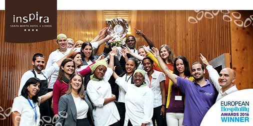 Inspira_Hotels's tweet photo. #InspiraSantaMartaHotel was voted #TheBest #GreenHotel in the #EHA2016 award. And for the 2nd time!
#InspiraHotels #Awards #BestHotel #EAH https://t.co/cWbsTq1FDl