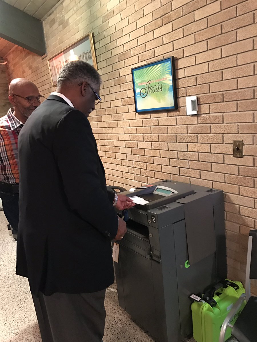 I have just voted! I hope you will all join me today! Onward to victory! #in02
