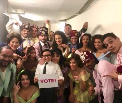 jenistar96's tweet image. Bc my inspirations say so💪🏻👊🏻✌🏻️I challenge YOU to VOTE! #BroadwayVotes #BroadwayForHillary #ImWithHer @EktorRivera @doreencita1