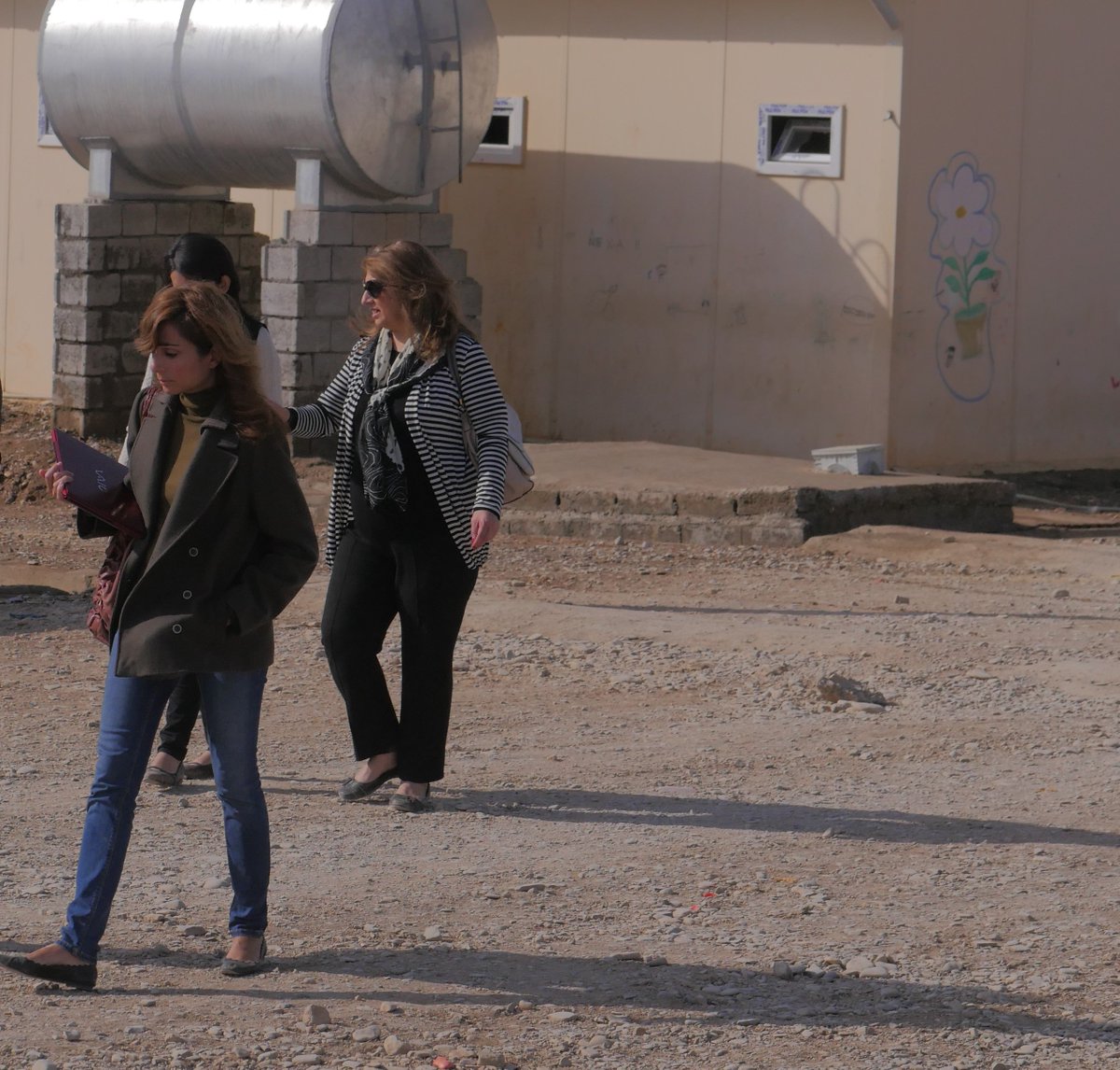 Another pic taken at Ashti IDP camp while we were working on a story on reconciliation efforts between #Yezidis and Arabs #Iraq #Kurdistan