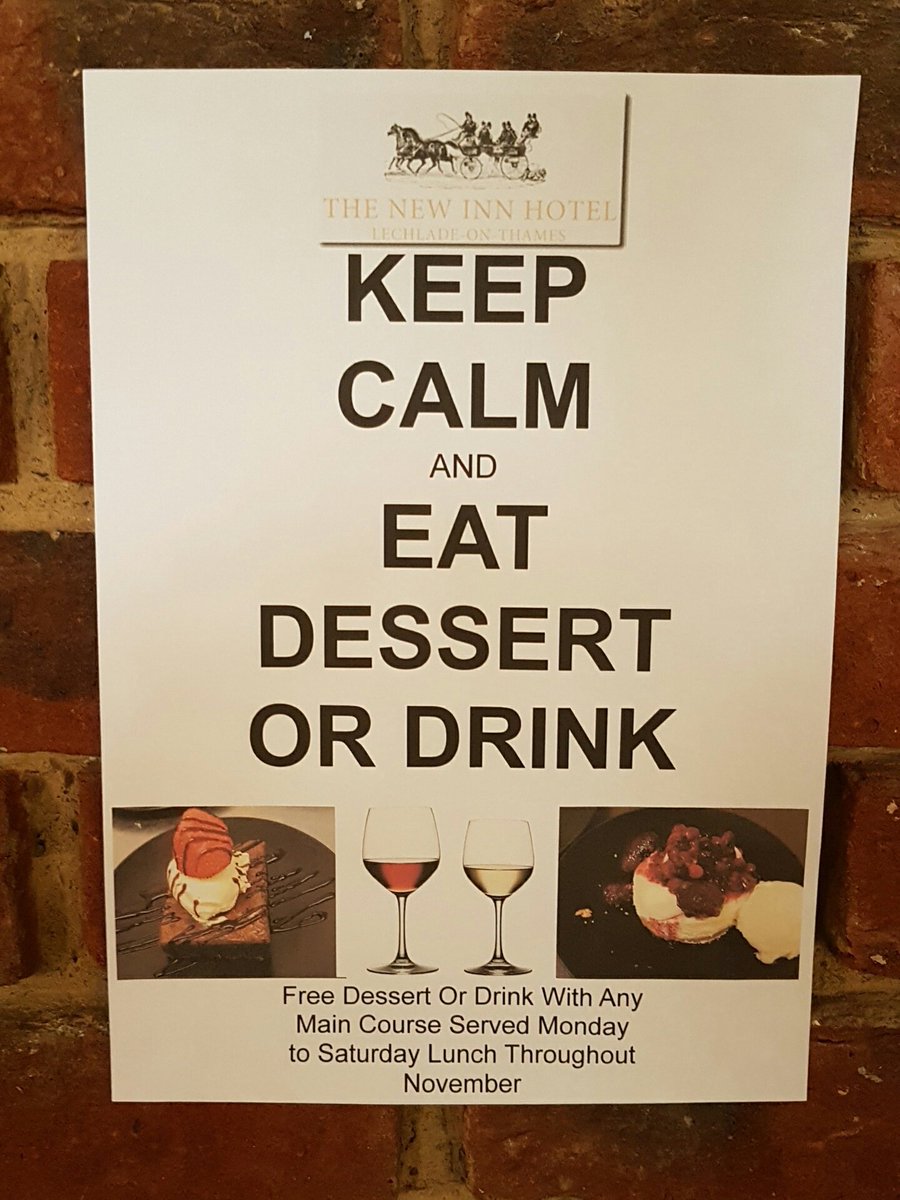 Why not come and join us for lunch this November? Monday to Saturday 12-2:15 #lunch #november #dessert #drinks