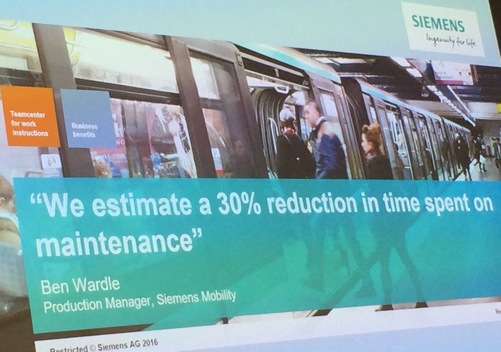 KeithIXIASOFT's tweet photo. Further #DITA related efficiencies reported by Siemens Mobile. Another excellent talk by @Aerojules #tekom2016 https://t.co/hGimdmQbSp