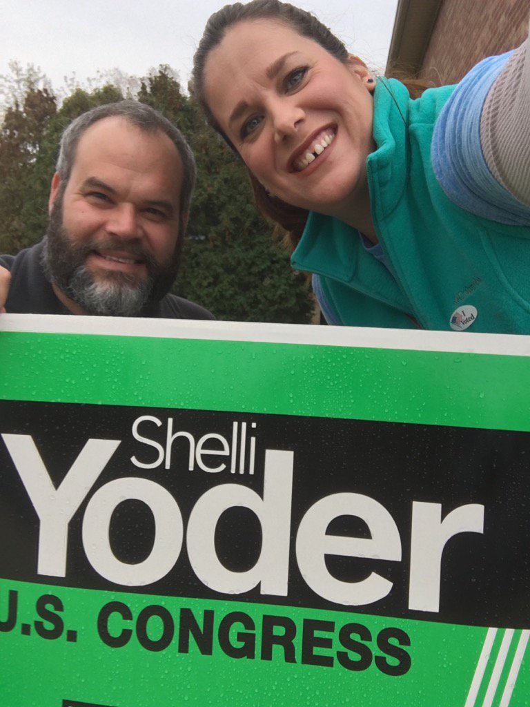 Thank you Steve!!! RT <a href="/SkirvinSteve/">Steve Skirvin ❤️ Memecoin</a>: Two happy Shelli Yoder voters in Johnson County! <a href="/Shelli4Indiana/">Shelli Yoder</a>