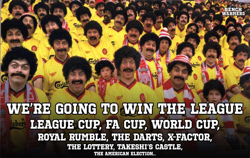 BeWarmers's tweet image. Liverpool fans all week...🏆🏆🏆