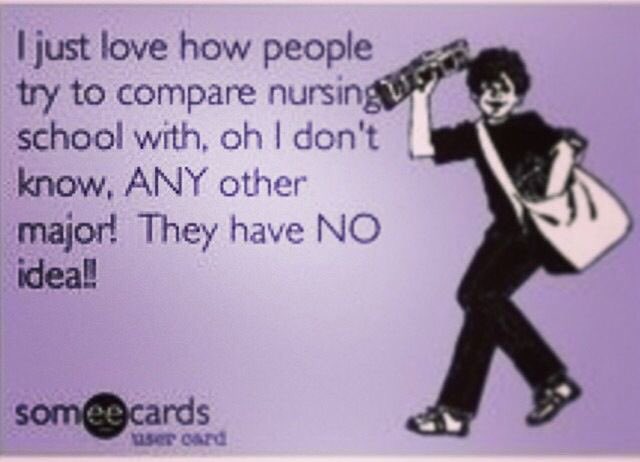 Nurseschoolmeme's tweet photo. There is just no comparison. Tag a friend! #nurselife #nursingschool #nursingstudent #nursingschoolproblems https://t.co/i3TOmK9323