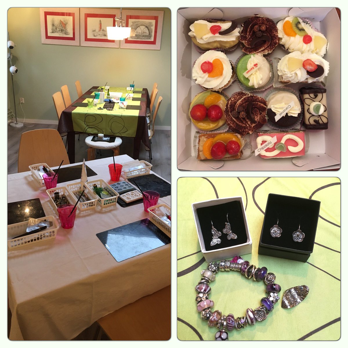 byMirjam's tweet photo. Vanmiddag worden de #vrijwilligers uit #Uitgeest in het zonnetje gezet met een #workshop #zilverklei. https://t.co/ucOkhwodaq