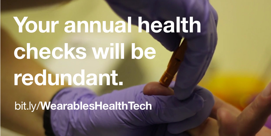 lauradavismunoz's tweet photo. Report: Wearables Will Make Annual Physicals Obsolete. https://t.co/ZtJx2nr5K1 #HealthIT #WYOD https://t.co/uxIGsmVSPh