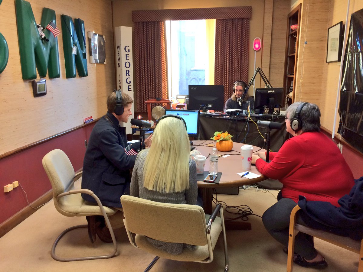 Weeks4NH's tweet image. Talking #CommuterRail, campaign finance reform, and getting out the vote w/ @WSMN1590 and @mrtalkradio. #nhpolitics