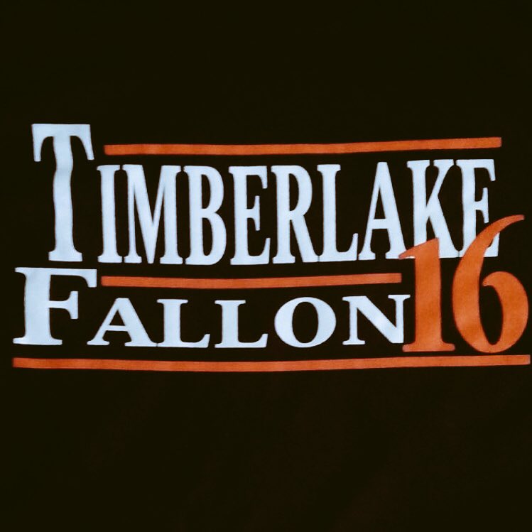 Cheuy3060's tweet photo. Happy #ElectionDay too bad these 2 aren't on the ballot!!! β€οΈπΊπΈπ #TimberlakeFallon16 #GoVote https://t.co/FUFa8RlsdU
