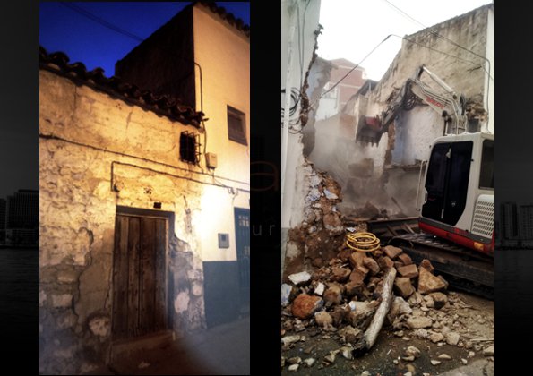 MatrizEstudio's tweet photo. El pasado 22 de Octubre ejecutábamos nuestra primera obra de #demolición. Una de las casas más antiguas de #LosVillares se despide. #Jaen https://t.co/JYEGEkRIWf